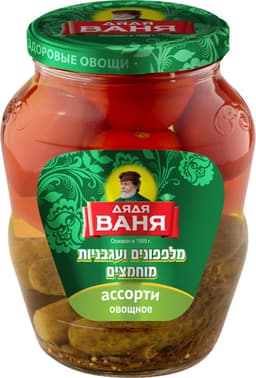 אסורטי עגבניות/מלפפונים דיאדיה וניה 680