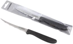 סכין שחורה לירקות עם כיסוי