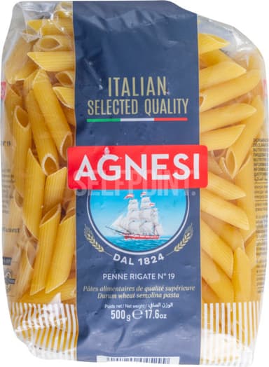 פסטה פנה ריגטה 500 גר Agnesi