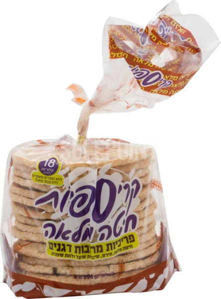 פריכיות חיטה מלאה 100 גרם