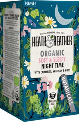 חליטת תה אורגני נייט טיים ללא קפאין היט והיטר