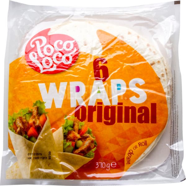 עלי טורטיליאס 370 גרם