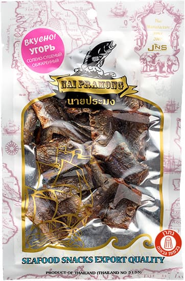 דג צלופח מטוגן מלוח מיובש 100 גר