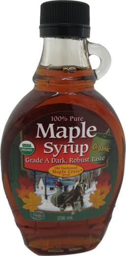 סירופ מייפל טהור אור