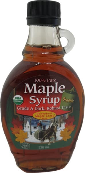 סירופ מייפל טהור אור