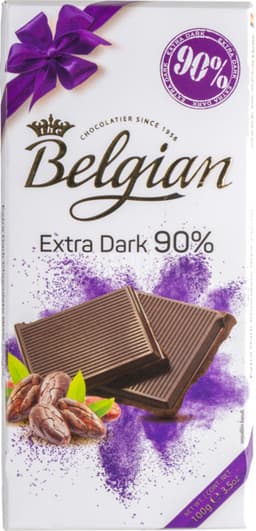 שוקולד בלגי מריר  90% בלגיאן 100 גרם