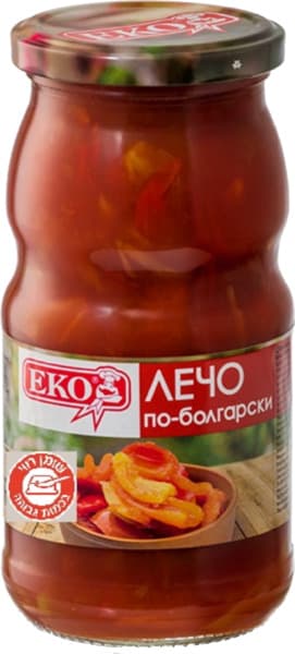 לציו פלפל מתוק ברוטב עגבניות 490 גר EKO