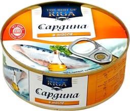 סרדינה בשמן 240 גר BEST OF RIGA