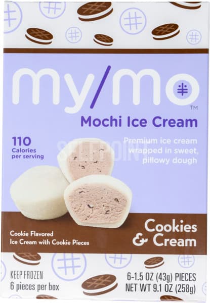 מיי מוצי גלידה קוקיז אנד קרים 6 יח 210 ג