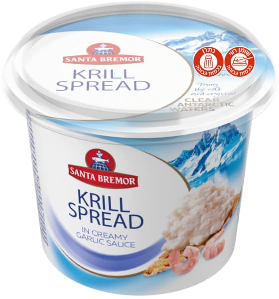 ממרח עם קריל ברוטב שמנת ושום 150 גר