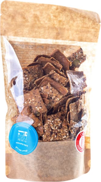 קרקר כוסמין מלא שקית