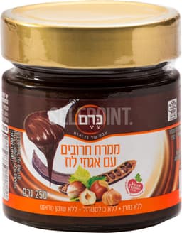 ממרח חרוב עם אגוזי לוז 250 גרם