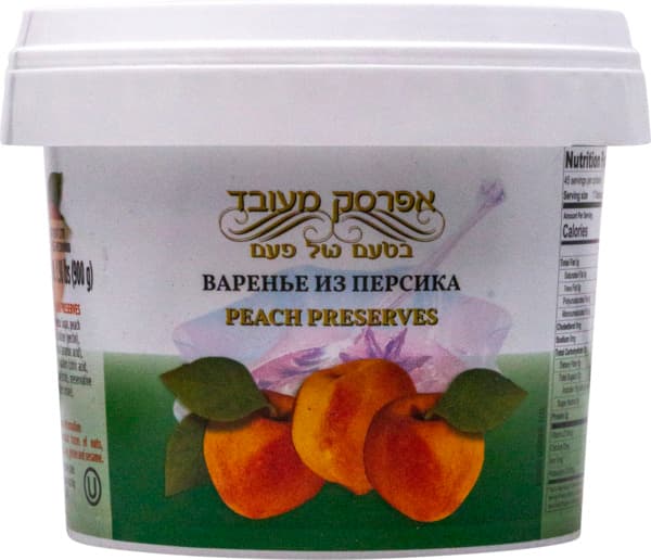 קונפיטורה אפרסק רוסמן 900 גרם