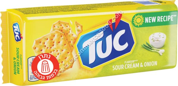 טוק קרקרים עם בצל וקרם 100 גרם