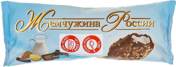 גלידת מצופה שוקולד עם שביי שקדים 80 גר