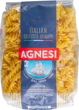 פסטה פוזילי מס.78 500 גר Agnesi
