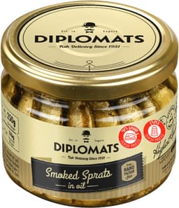 שפרוטים מעושנים ריגה בצנצנת 250 גר