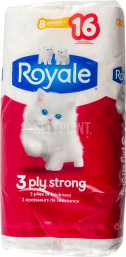 נייר טואלט רויאל אולטרא 3 שכבות 8 גל