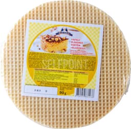 בסיס וופל 3 צבעים לעוגה 90 גרם