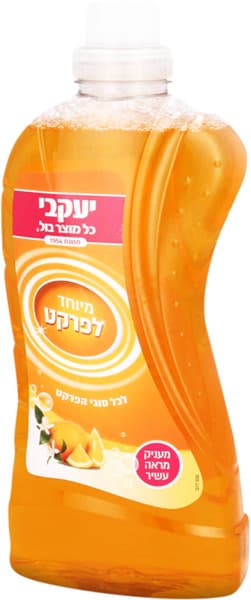 יעקבי - נוזל רצפות מיוחד לפרקט 1.25 ליטר