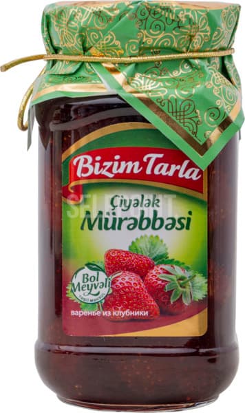 ריבת תות שדה 400 גרם  ביזים טארלה