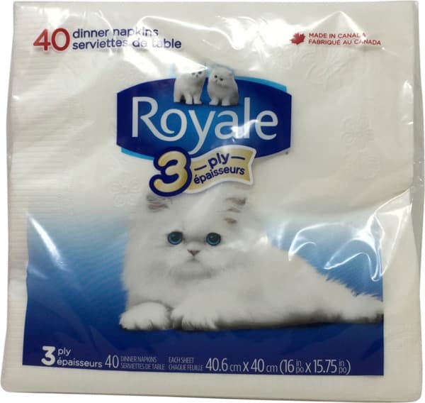 רויאל מפיות 3 שכבות 40 דף