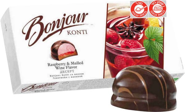 קינוח סופלה בטעם פטל 232 גר BONJOUR