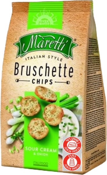 צנימים בטעם קרם ובצל 70 גרם