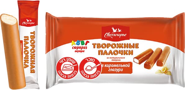 חטיף גבינה וניל בציפ