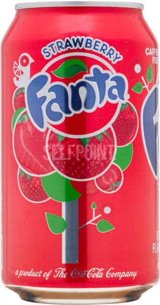 פאנטה אמריקאית תות פחית 355 מ"ל