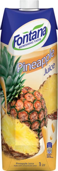 מיץ אננס 100% פונטנה