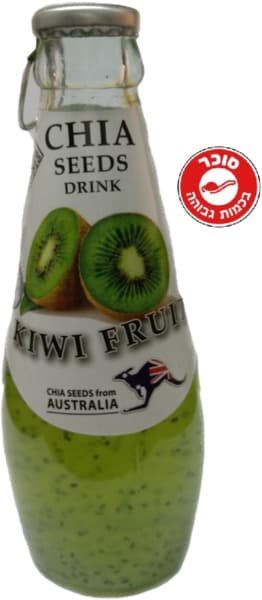 משקה זרעי ציה בטעם קיווי 290 מ"ל