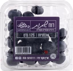 אוכמניות יבוא 125 גר