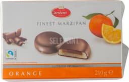 בונ עיגולי מרציפן עם מחית תפוזים בשוקול