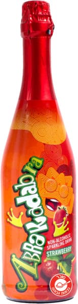 משקה מוגז בטעם תות א