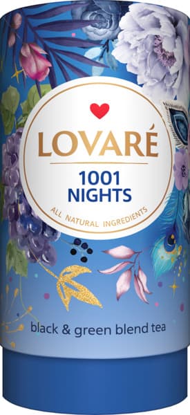 תערובת תה שחור ותה ירוק 80 גר LOVARE