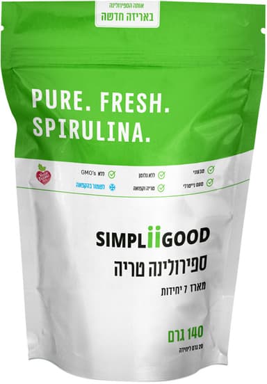 ספירולינה טריה simpli good 140 גרם