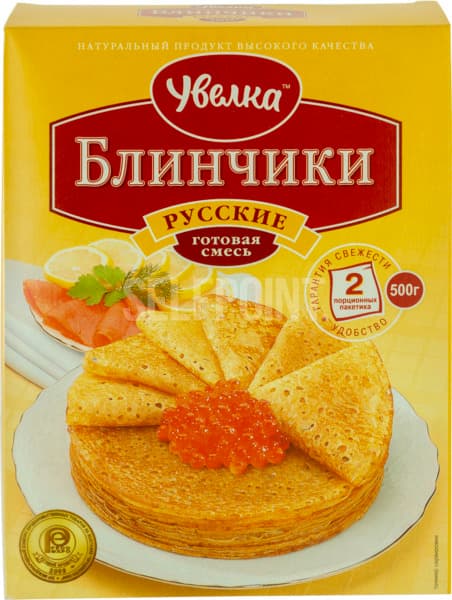 אובלקה תערובת להכנת בלינצס 500 גר