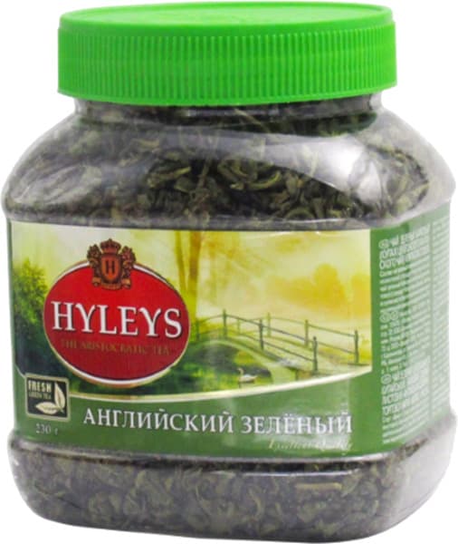 תה עלים ירוק אנגלי 230 גרם היליס