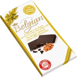 שוקולד מריר שקד ללת"ס בלגיאן 100 גר