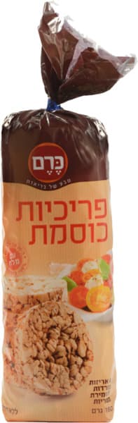 פריכיות כוסמת עם מלח 160 גרם