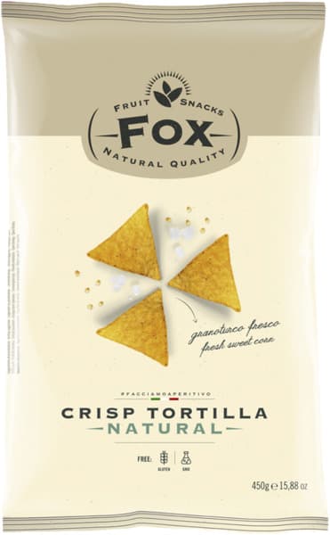 טורטיליה ציפס בטעם טבעי לל"ג 450 גרם