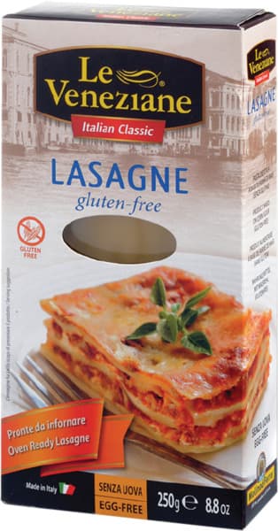 לזניה ללא גלוטן 250 גרם