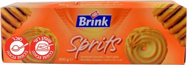 עוגיות חמאה ברינק ספריטס הולנדי 400 גרם