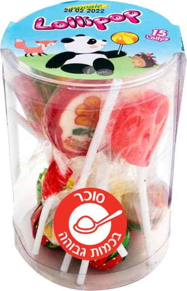 לקקנים בצילינדר 150 גרם גונץ