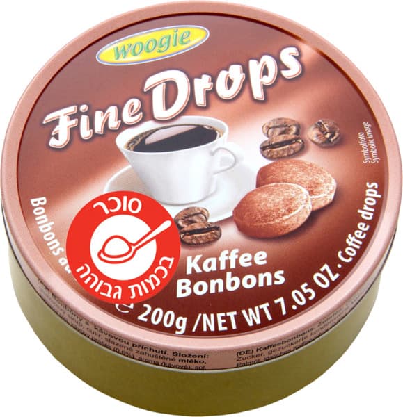 בוגי-סוכריות בפחית בטעם קפה 200 גרם