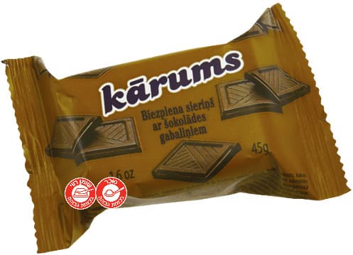 חטיף שוקלד עם גבינה +שבבי שוקולד