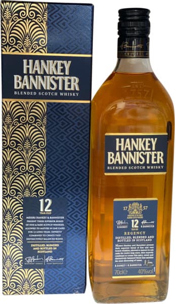 וויסקי הנקי בניסטר 12 שנה 700 מ"ל