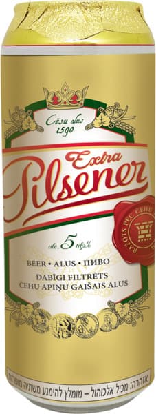 בירה פילזנר אקסטרה 500 מ"ל