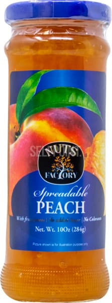 מעדן אפרסק100%פרי 284גרם